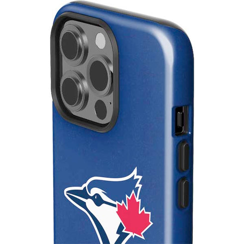 MLB Toronto Blue Jays Solid Distressed iPhone 15 Pro Impact Case