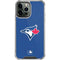 MLB Toronto Blue Jays Solid Distressed iPhone 14 Pro Max Clear Case