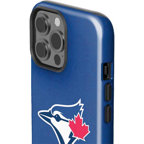 MLB Toronto Blue Jays Solid Distressed iPhone 14 Pro Max Impact Case