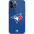 MLB Toronto Blue Jays Solid Distressed iPhone 14 Pro Max Skin