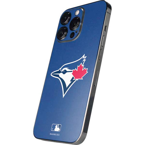 MLB Toronto Blue Jays Solid Distressed iPhone 14 Pro Max Skin