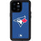 MLB Toronto Blue Jays Solid Distressed iPhone 14 Pro Max Waterproof Case