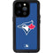 MLB Toronto Blue Jays Solid Distressed iPhone 14 Pro Waterproof Case