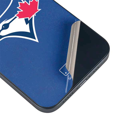 MLB Toronto Blue Jays Solid Distressed iPhone 14 Skin