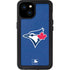 MLB Toronto Blue Jays Solid Distressed iPhone 15 Plus Waterproof Case