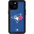 MLB Toronto Blue Jays Solid Distressed iPhone 15 Waterproof Case