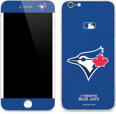 MLB Toronto Blue Jays Solid Distressed iPhone 6/6s Plus Skin