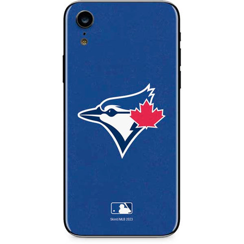 MLB Toronto Blue Jays Solid Distressed iPhone XR Skin