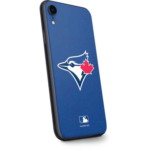 MLB Toronto Blue Jays Solid Distressed iPhone XR Skin