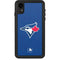 MLB Toronto Blue Jays Solid Distressed iPhone XR Waterproof Case