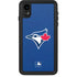MLB Toronto Blue Jays Solid Distressed iPhone XR Waterproof Case