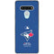 MLB Toronto Blue Jays Solid Distressed LG Stylo 6 Clear Case