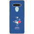 MLB Toronto Blue Jays Solid Distressed LG Stylo 6 Clear Case