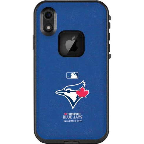 MLB Toronto Blue Jays Solid Distressed LifeProof Fre iPhone Skin