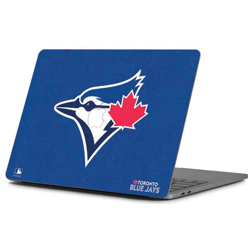 MLB Toronto Blue Jays Solid Distressed Apple MacBook Pro 13-inch Skin