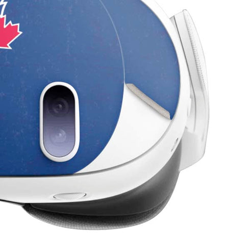 MLB Toronto Blue Jays Solid Distressed Meta Quest 3 Skin