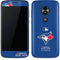 MLB Toronto Blue Jays Solid Distressed Moto E5 Play Skin