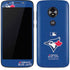 MLB Toronto Blue Jays Solid Distressed Moto E5 Play Skin