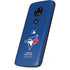 MLB Toronto Blue Jays Solid Distressed Moto E5 Play Skin