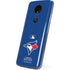 MLB Toronto Blue Jays Solid Distressed Moto E5 Plus Skin