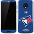 MLB Toronto Blue Jays Solid Distressed Moto G6 Skin