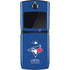 MLB Toronto Blue Jays Solid Distressed Motorola RAZR Skin