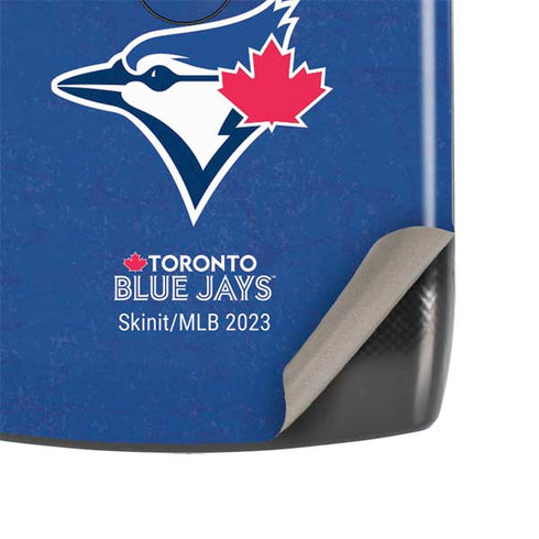 MLB Toronto Blue Jays Solid Distressed Motorola RAZR Skin