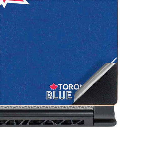 MLB Toronto Blue Jays Solid Distressed MSI GS65 Stealth Laptop Skin