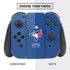 MLB Toronto Blue Jays Solid Distressed Nintendo Switch Bundle Skin