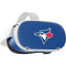 MLB Toronto Blue Jays Solid Distressed Oculus Quest 2 Skin