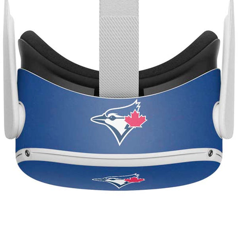 MLB Toronto Blue Jays Solid Distressed Oculus Quest 2 Skin