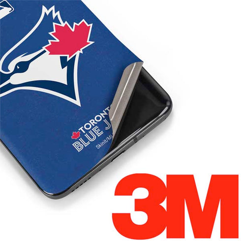 MLB Toronto Blue Jays Solid Distressed OnePlus 7 Pro Skin
