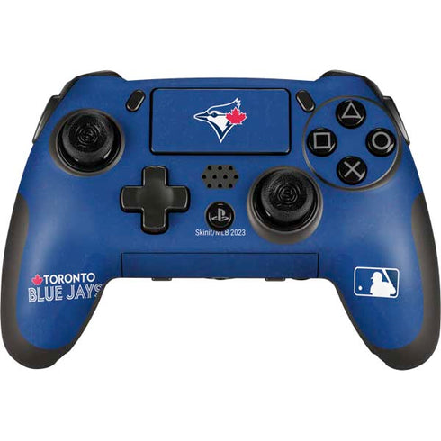 MLB Toronto Blue Jays Solid Distressed PlayStation Scuf Vantage 2 Controller Skin