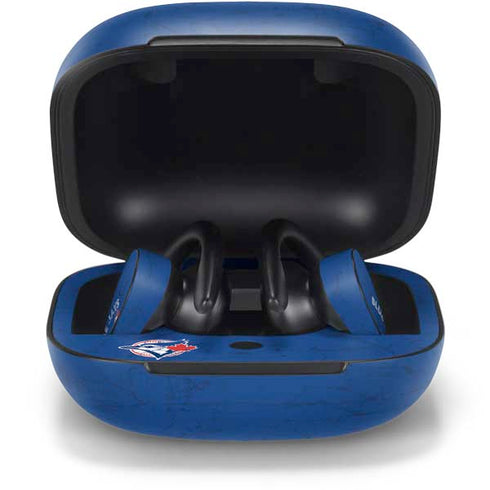 MLB Toronto Blue Jays Solid Distressed PowerBeats Pro Skin