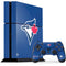 MLB Toronto Blue Jays Solid Distressed PS4 Console and Controller Bundle Skin