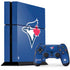 MLB Toronto Blue Jays Solid Distressed PS4 Console and Controller Bundle Skin