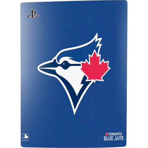 MLB Toronto Blue Jays Solid Distressed PS5 Console Skin