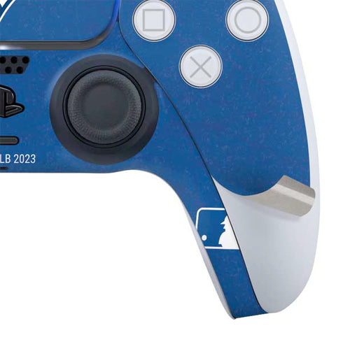 MLB Toronto Blue Jays Solid Distressed PS5 Slim Digital Edition Bundle Skin