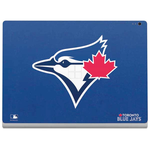 MLB Toronto Blue Jays Solid Distressed Surface Book 2 13.5in Skin