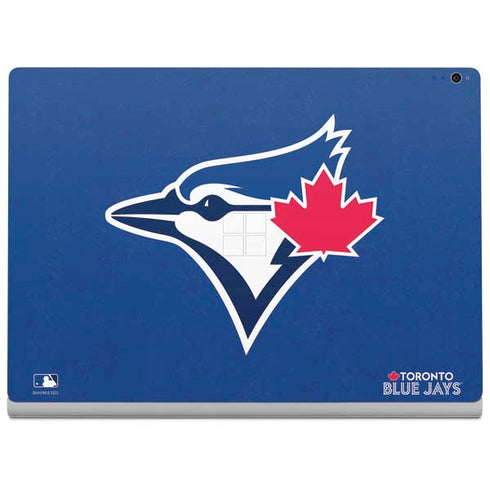 MLB Toronto Blue Jays Solid Distressed Surface Book 2 15in Skin