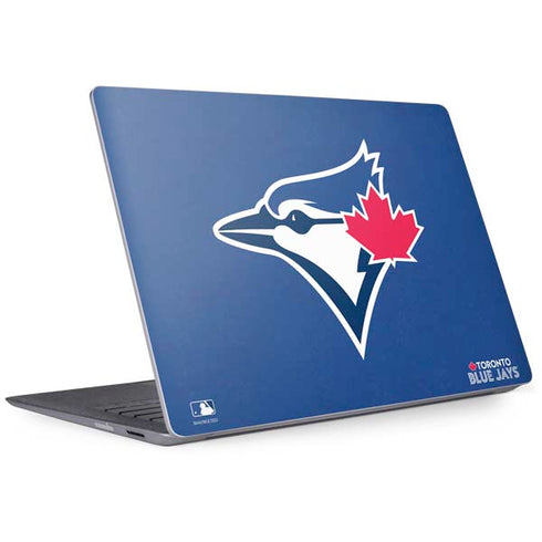 MLB Toronto Blue Jays Solid Distressed Surface Laptop 2 Skin