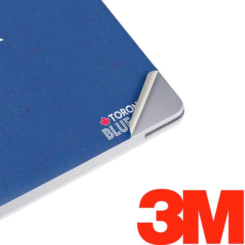 MLB Toronto Blue Jays Solid Distressed Surface Laptop 2 Skin