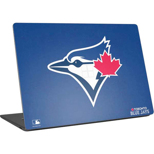 MLB Toronto Blue Jays Solid Distressed Surface Laptop 4 15in Skin