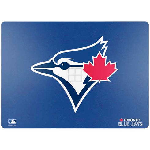 MLB Toronto Blue Jays Solid Distressed Surface Laptop 4 15in Skin