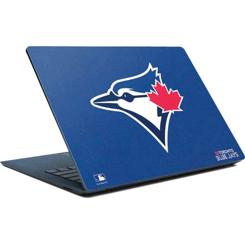 MLB Toronto Blue Jays Solid Distressed Surface Laptop Skin