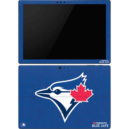 MLB Toronto Blue Jays Solid Distressed Surface Pro 6 Skin