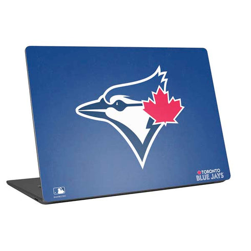 MLB Toronto Blue Jays Solid Distressed Universal Laptop 13in (10.6 x 7.6in) Skin