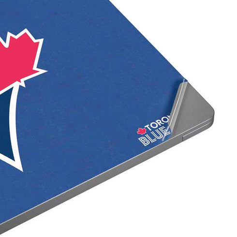 MLB Toronto Blue Jays Solid Distressed Universal Laptop 13in (10.6 x 7.6in) Skin