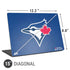 MLB Toronto Blue Jays Solid Distressed Universal Laptop 15in (12.2 x 8.8in) Skin