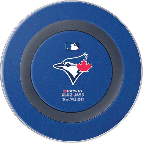 MLB Toronto Blue Jays Solid Distressed Wireless Charger Skin
